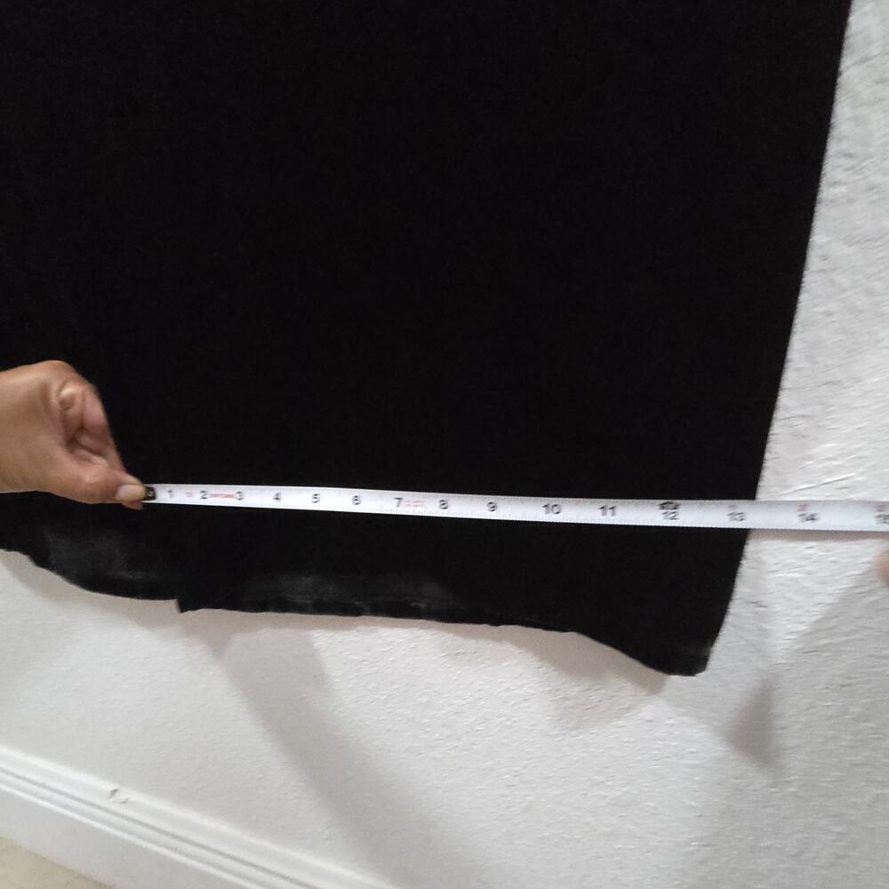 Eileen Fisher Velvet Pants Womens Plus Size XXL Black Wide Leg Silk New Whit Tag - Picture 11 of 16